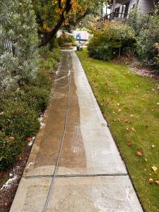 concrete pressure cleaning